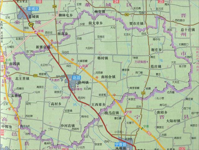 赵县最新地图
