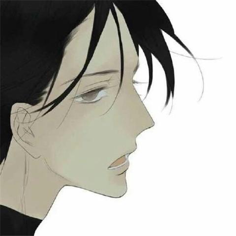 动漫侧脸图片男