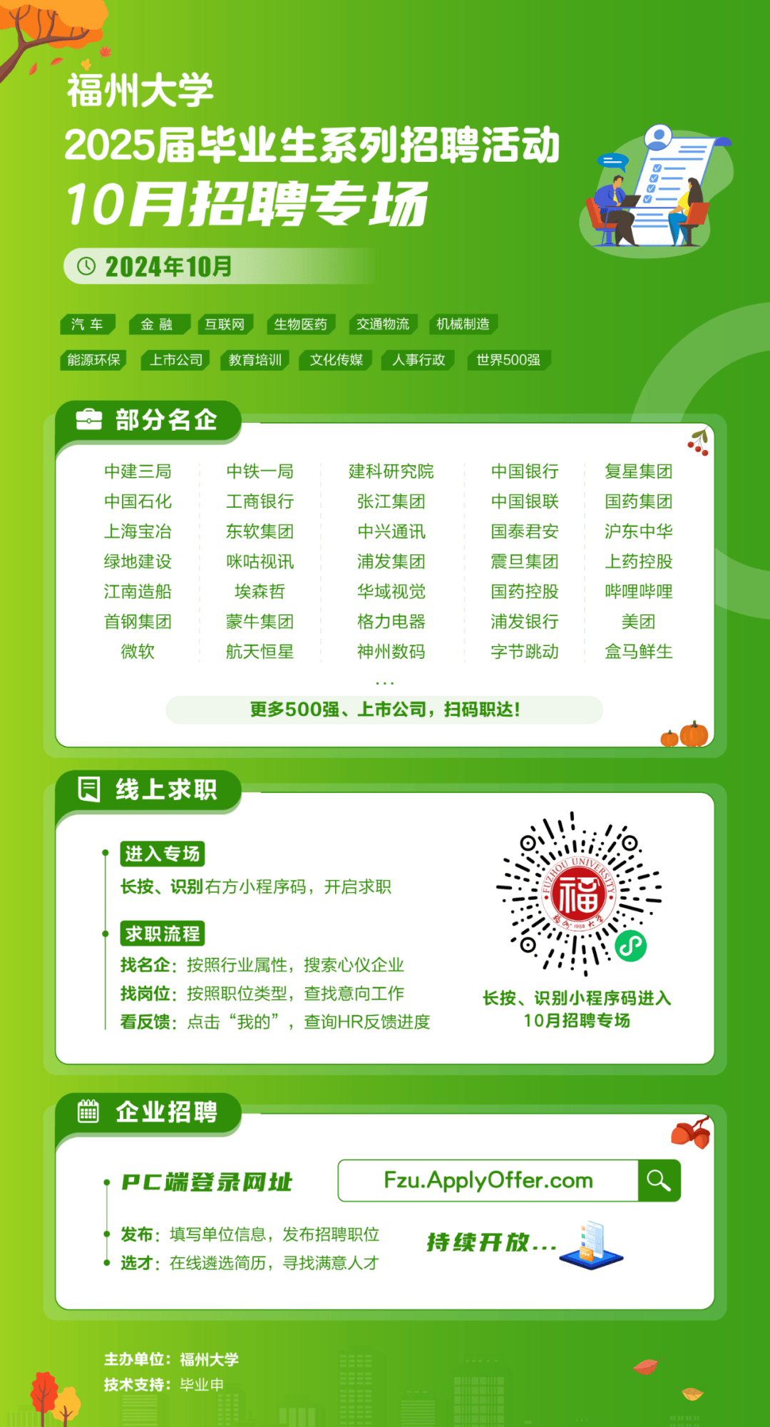 福建福州最新招聘信息